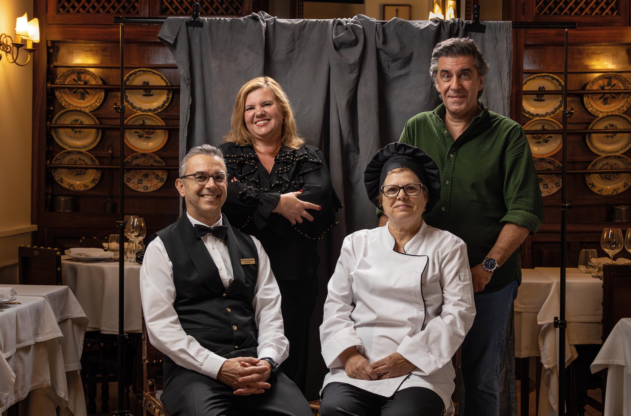 Restaurante Fialho — sala e mesa