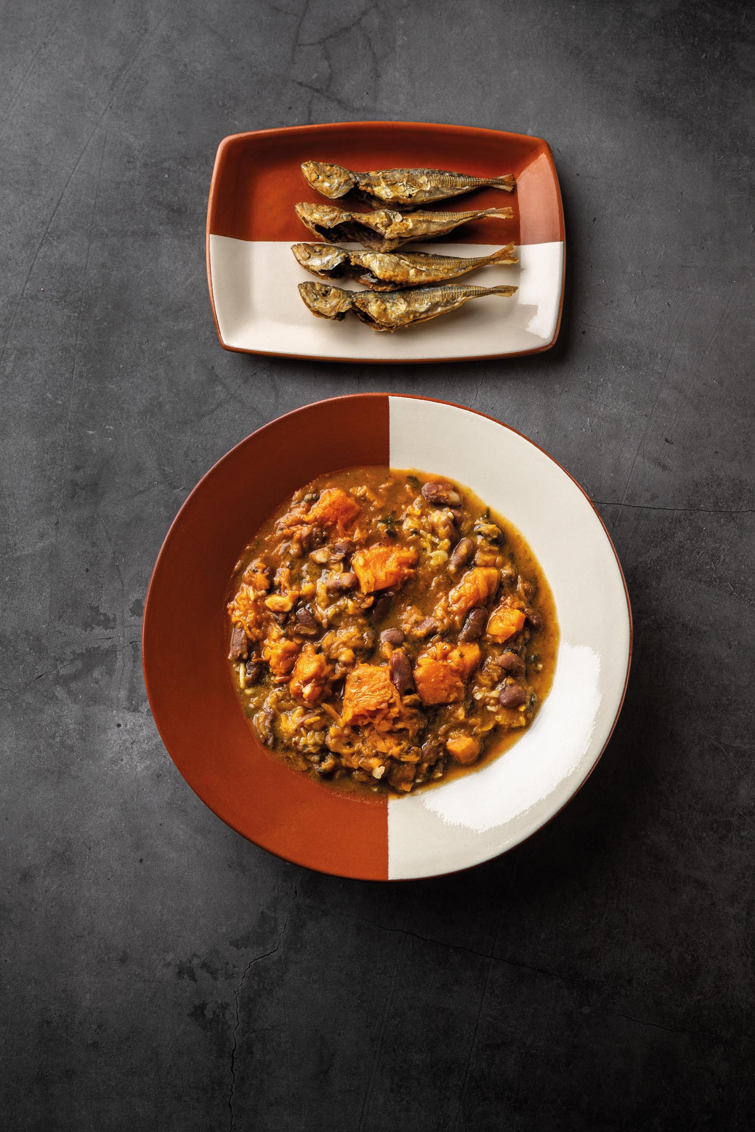 Sopa de Feijão com Mogango